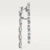 Pendientes Reflection De Cartier – Oro blanco, diamantes – Cartier