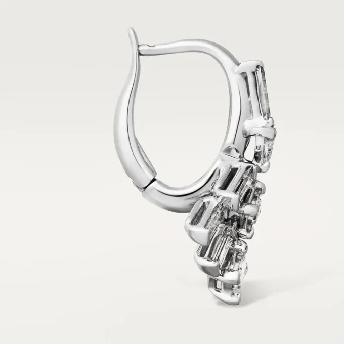 Pendientes Reflection De Cartier – Oro blanco, diamantes – Cartier