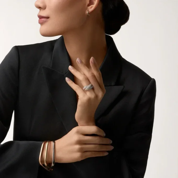 Pulsera Trinity, forma cojín