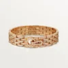 Pulsera Agrafe, con pavé Pulsera Agrafe, con pavé