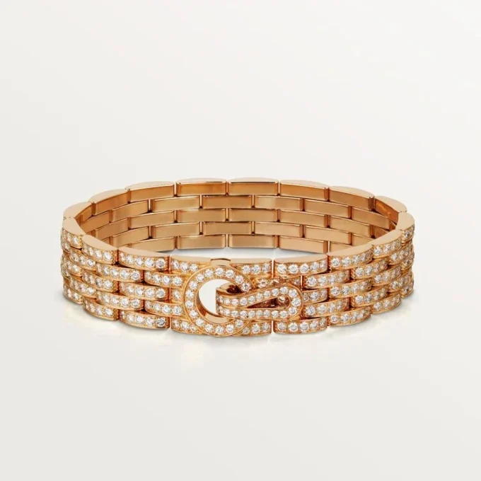 Pulsera Agrafe, con pavé Pulsera Agrafe, con pavé