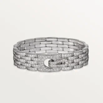 Pulsera Agrafe, con pavé