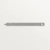 Pulsera Agrafe, con pavé