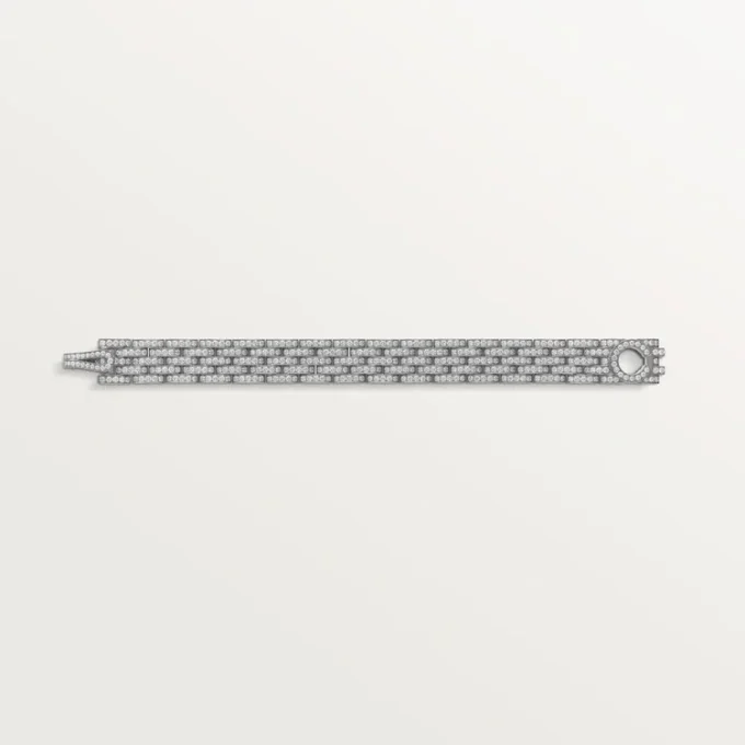 Pulsera Agrafe, con pavé