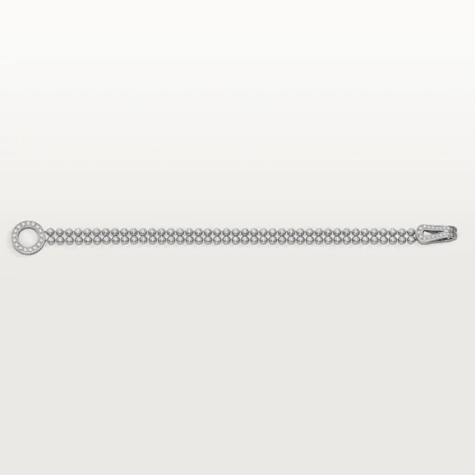Pulsera Agrafe, diamantes de talla brillante, pavé Pulsera Agrafe, diamantes de talla brillante, pavé