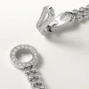 Pulsera Agrafe, diamantes de talla brillante, pavé Pulsera Agrafe, diamantes de talla brillante, pavé