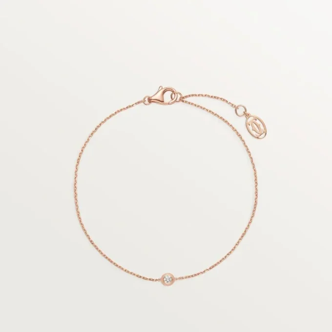 Pulsera Cartier D’amour, diamantes, modelo mediano Pulsera Cartier D’amour, diamantes, modelo mediano