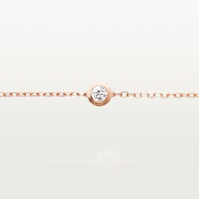 Pulsera Cartier D’amour, diamantes, modelo mediano Pulsera Cartier D’amour, diamantes, modelo mediano