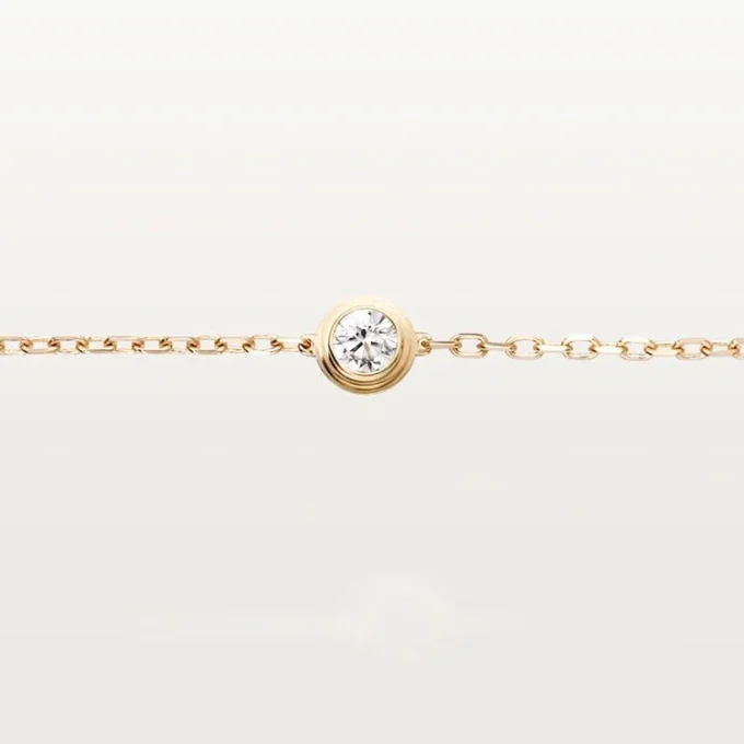 Pulsera Cartier D’amour, diamantes, modelo mediano Pulsera Cartier D’amour, diamantes, modelo mediano