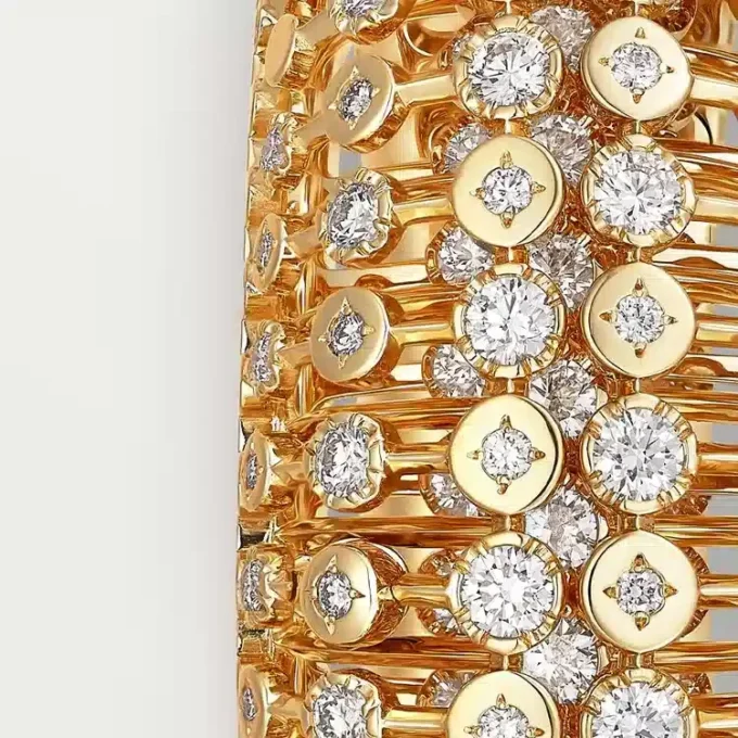 Pulsera Cartier Libre Polymorph, transformable, diamantes