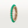 Pulsera Clash de Cartier, crisoprasa, modelo extragrande