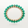 Pulsera Clash de Cartier, crisoprasa, modelo extragrande