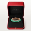 Pulsera Clash de Cartier, crisoprasa, modelo extragrande