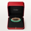 Pulsera Clash de Cartier, crisoprasa, modelo extragrande
