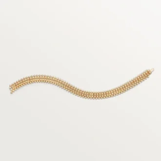 Pulsera Clash De Cartier, flexible, doble fila