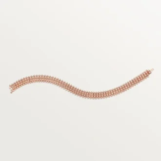 Pulsera Clash De Cartier, flexible, doble fila