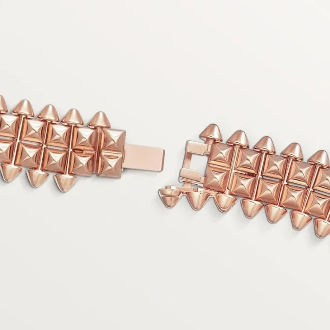 Pulsera Clash De Cartier, flexible, doble fila Pulsera Clash De Cartier, flexible, doble fila