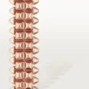 Pulsera Clash De Cartier, flexible, doble fila Pulsera Clash De Cartier, flexible, doble fila