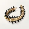 Pulsera Clash De Cartier, flexible, modelo extragrande, ónix