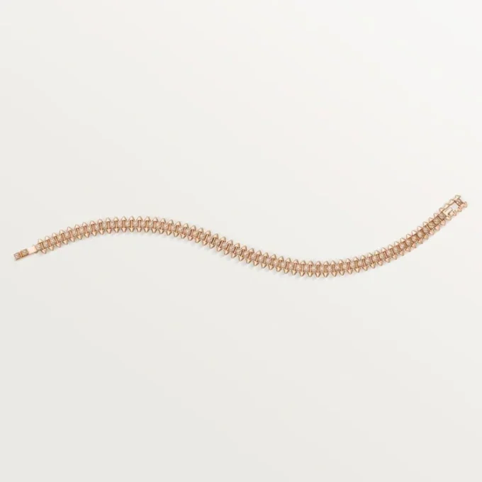 Pulsera Clash De Cartier, flexible, modelo pequeño, pavé Pulsera Clash De Cartier, flexible, modelo pequeño, pavé