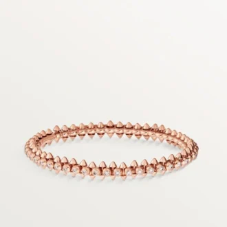 Pulsera Clash De Cartier, modelo mediano, diamantes