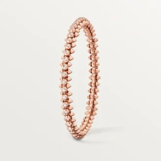 Pulsera Clash De Cartier, modelo mediano, diamantes