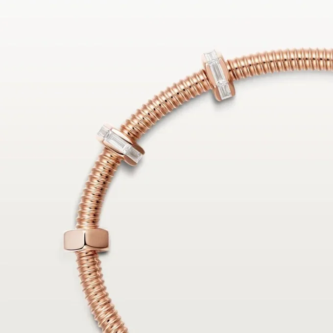 Pulsera Écrou De Cartier, diamantes
