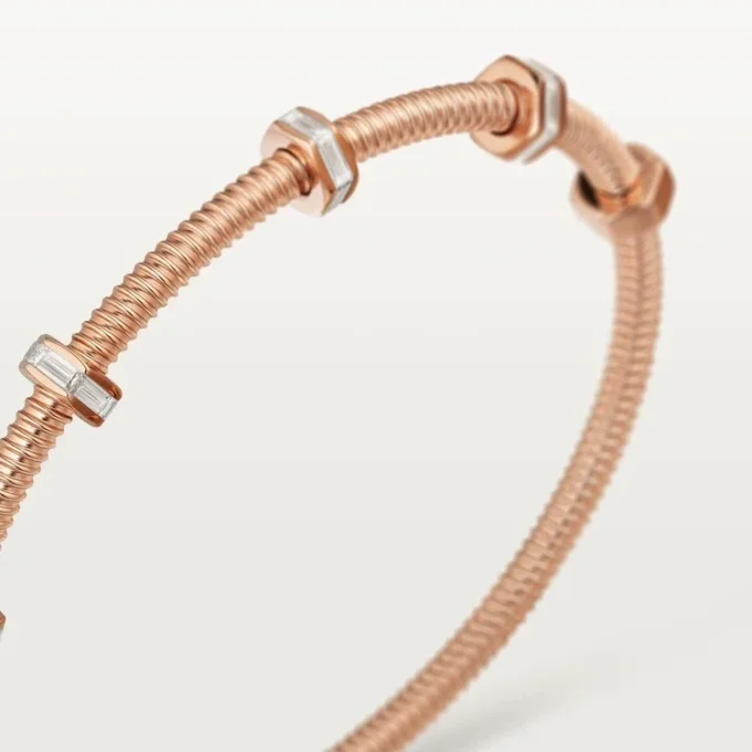 Pulsera Écrou De Cartier, diamantes