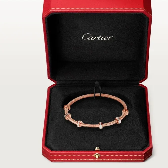 Pulsera Écrou De Cartier, diamantes