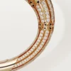 Pulsera Geometrie & Contrastes, coral, pavé