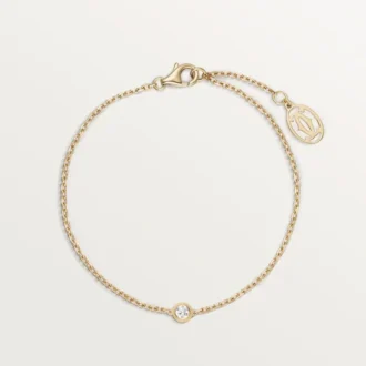 Pulsera Diamants Légers, S – Oro amarillo, Diamante – Cartier