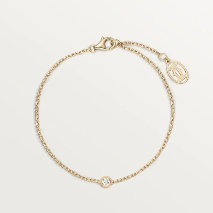 Pulsera Diamants Légers, S – Oro amarillo, Diamante – Cartier