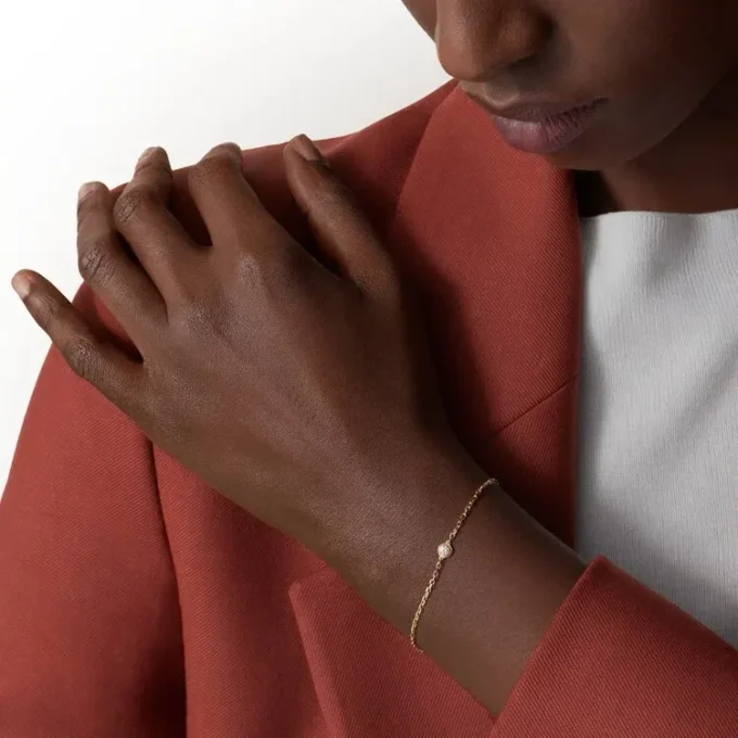 Pulsera Diamants Légers, S – Oro amarillo, Diamante – Cartier