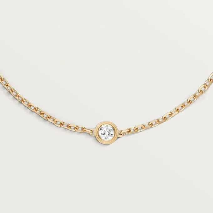 Pulsera Diamants Légers, S – Oro amarillo, Diamante – Cartier