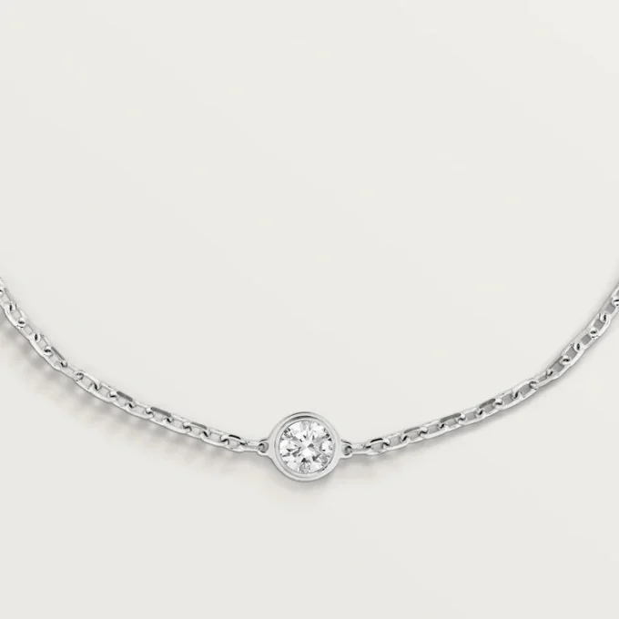 Pulsera Diamants Légers, S – Oro blanco, Diamante – Cartier