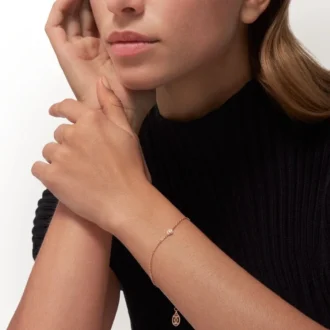 Pulsera Diamants Légers, S – Oro rosa, Diamante – Cartier