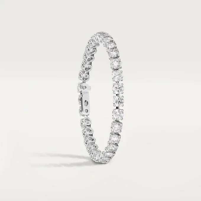 Pulsera Lignes Essentielles, diamantes de talla brillante