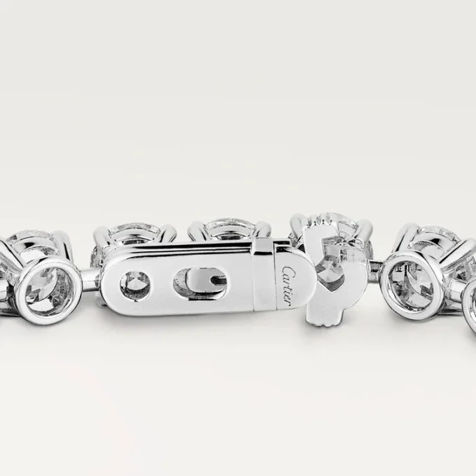 Pulsera Lignes Essentielles, diamantes de talla brillante