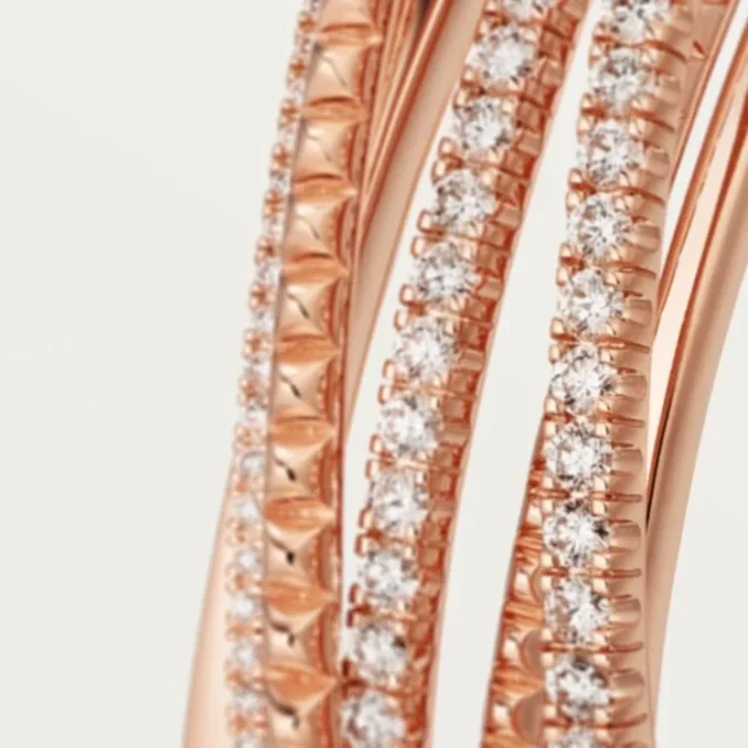Pulsera Etincelle De Cartier, con medio pavé