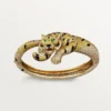 Pulsera Faune Et Flore De Cartier, diamantes amarillos, naranjas y marrones, pavé