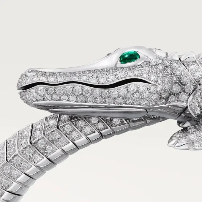 Pulsera Faune Et Flore De Cartier, pavé