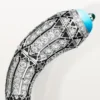 Pulsera Geometrie & Contrastes, turquesa, pavé