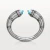 Pulsera Geometrie & Contrastes, turquesa, pavé