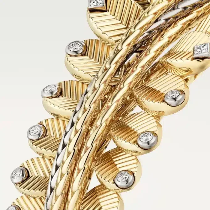Pulsera Grain De Café, diamantes