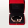 Pulsera Juste Un Clou, doble, diamantes