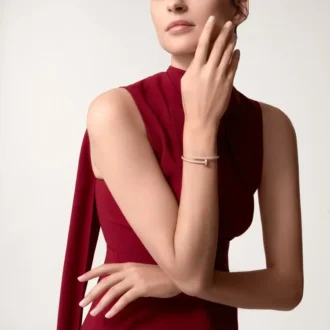 Pulsera Juste Un Clou, modelo clásico, diamantes