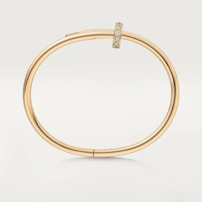 Pulsera Juste Un Clou, modelo clásico, diamantes