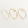 Pulsera Juste Un Clou, modelo clásico, diamantes