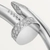 Pulsera Juste Un Clou, modelo grande, diamantes
