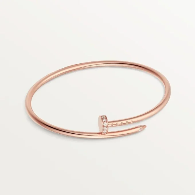 Pulsera Juste Un Clou, modelo pequeño, diamantes